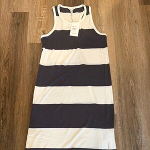 Splendid stripe racer back maxi dress